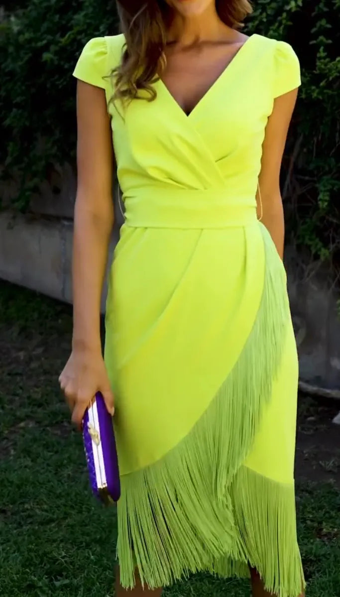 Vestido midi Lory