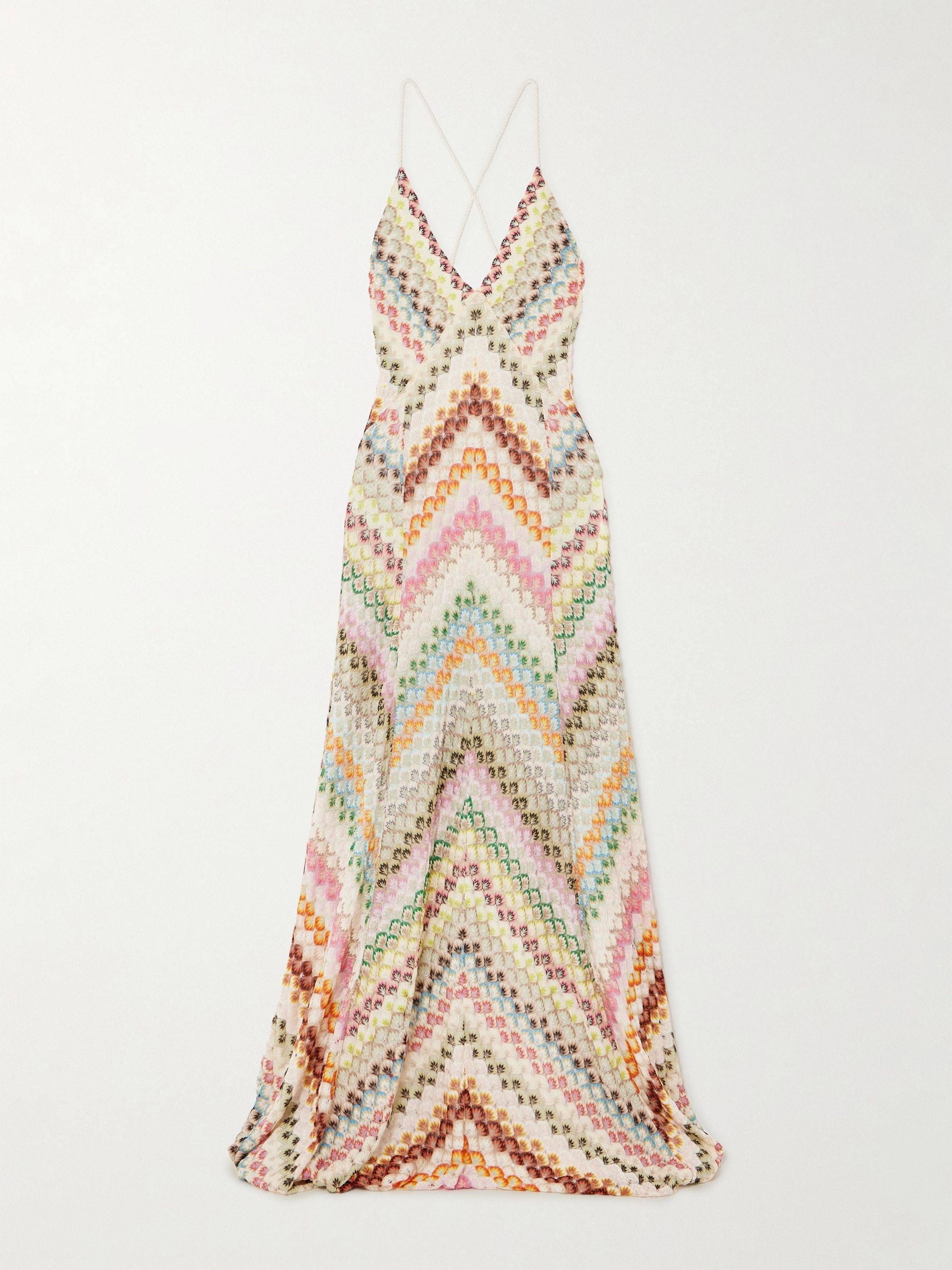 Vestido Estampado de Espigas