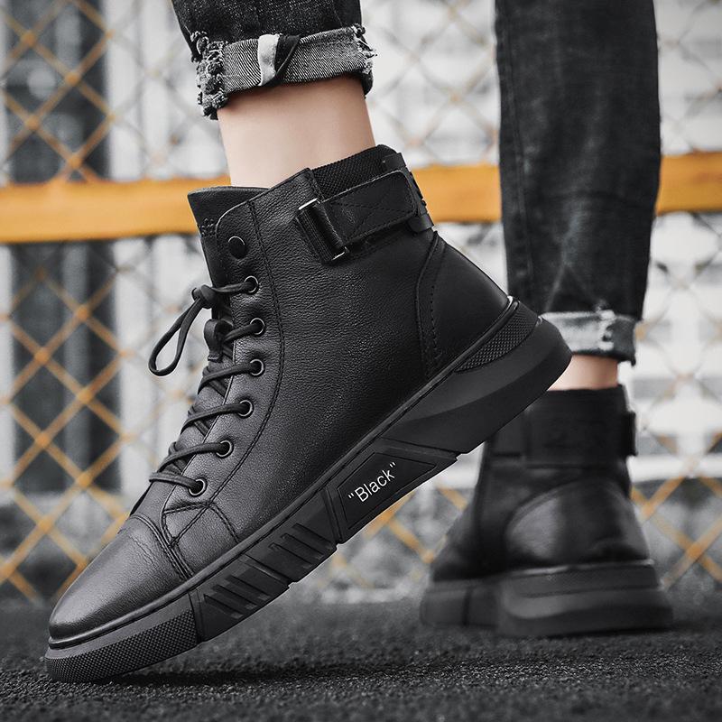 Botas Martin de cuero italianas