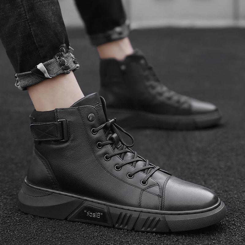 Botas Martin de cuero italianas