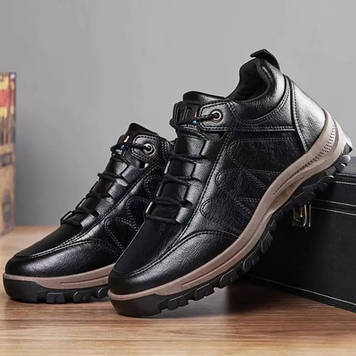 Zapatos de Cuero de Hombre