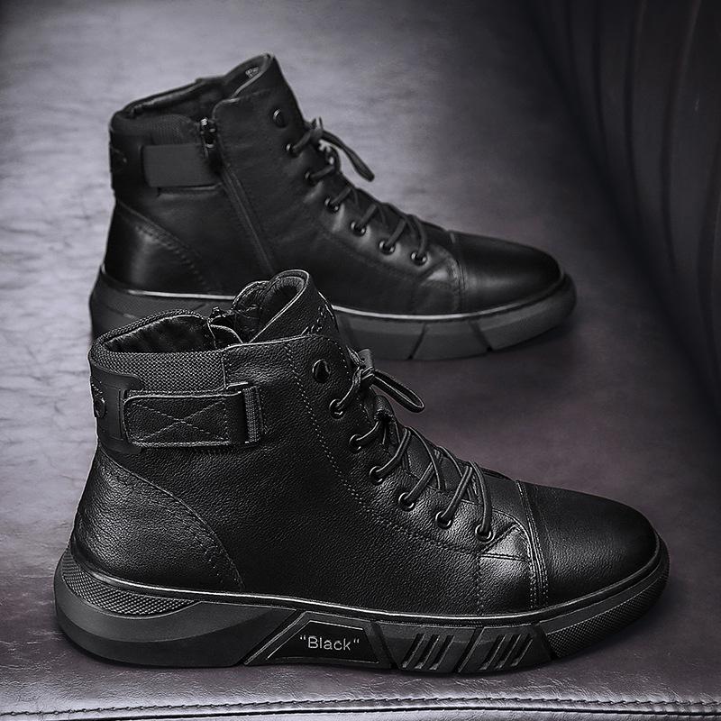 Botas Martin de cuero italianas