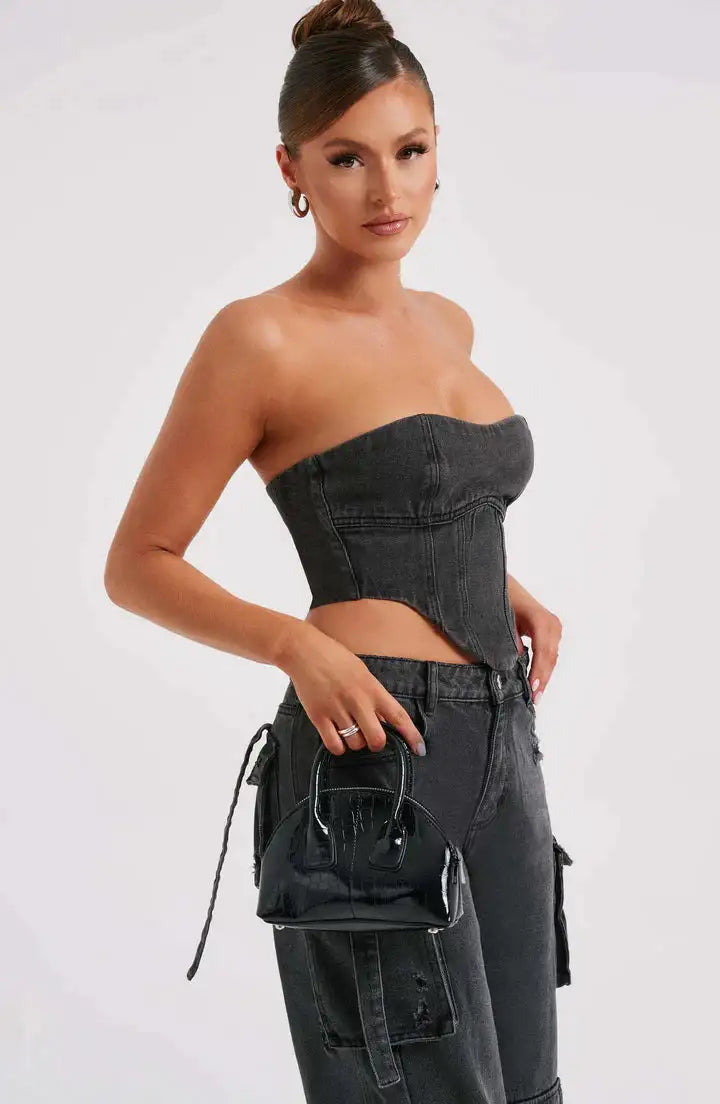 Conjunto denim Estilo Cargo