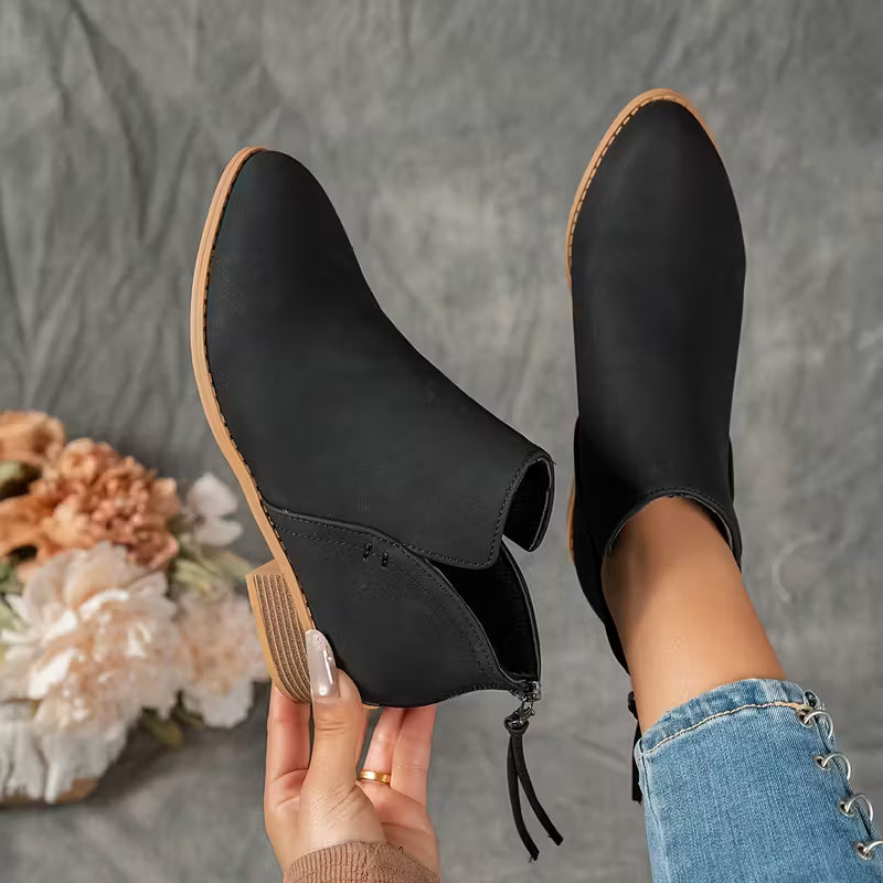 Botas de Tobillo Retro