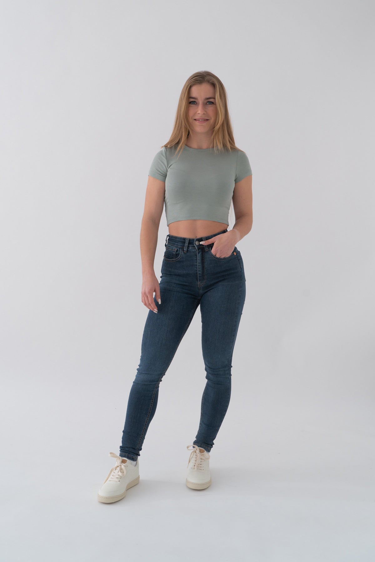 Pantalón de Tiro Alto Bom