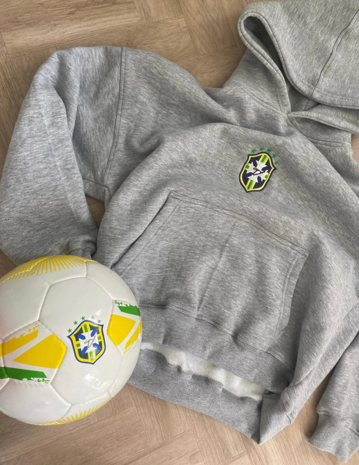 Chándal gris "Brasil" (unisex)