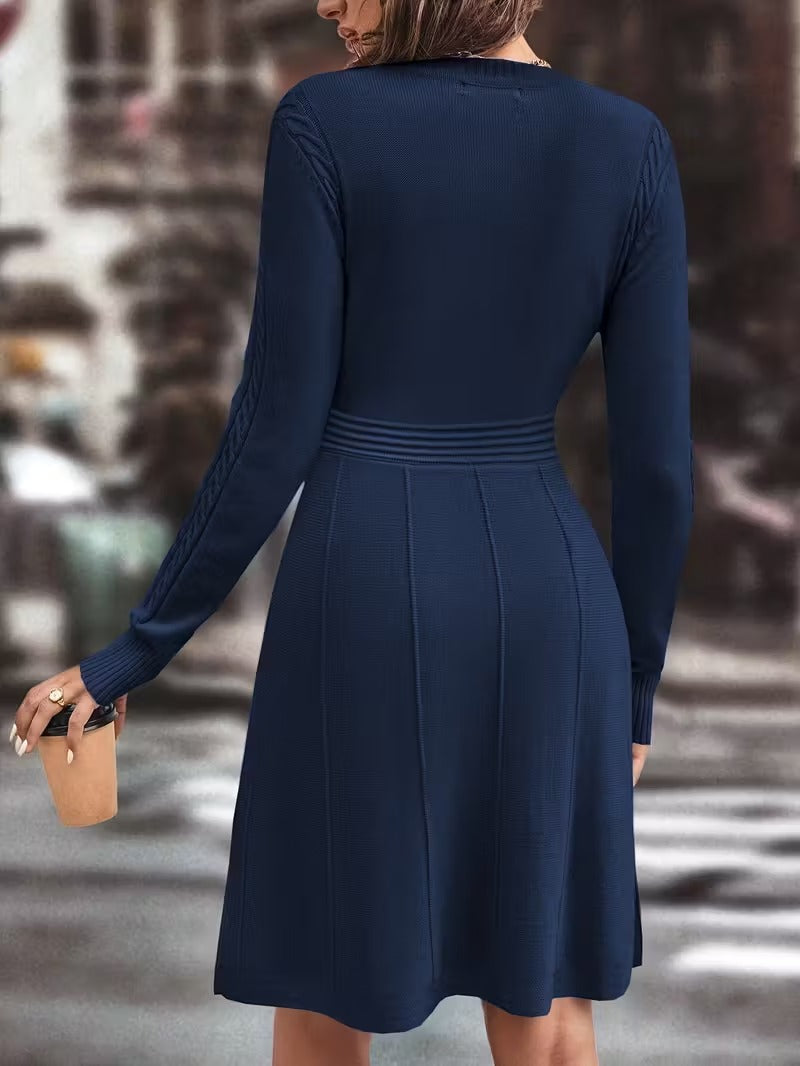 Vestido de punto Leonor