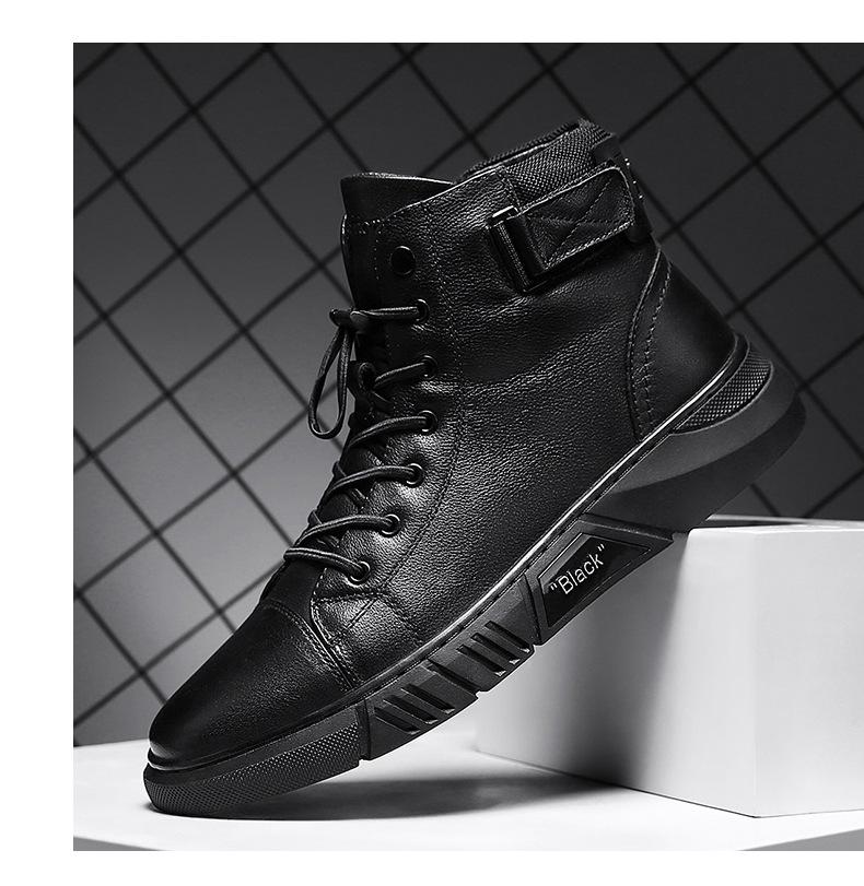 Botas Martin de cuero italianas