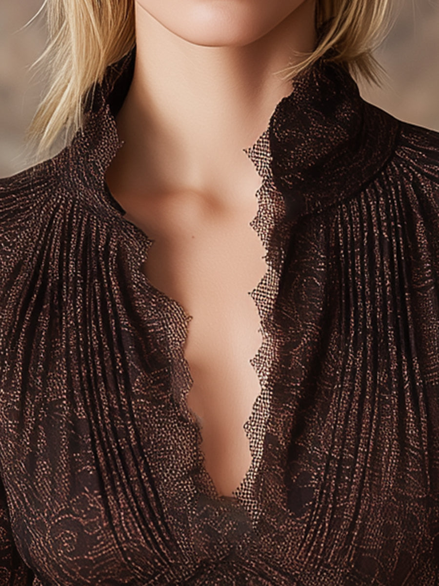 Conjunto Elegant Marrón Mocha