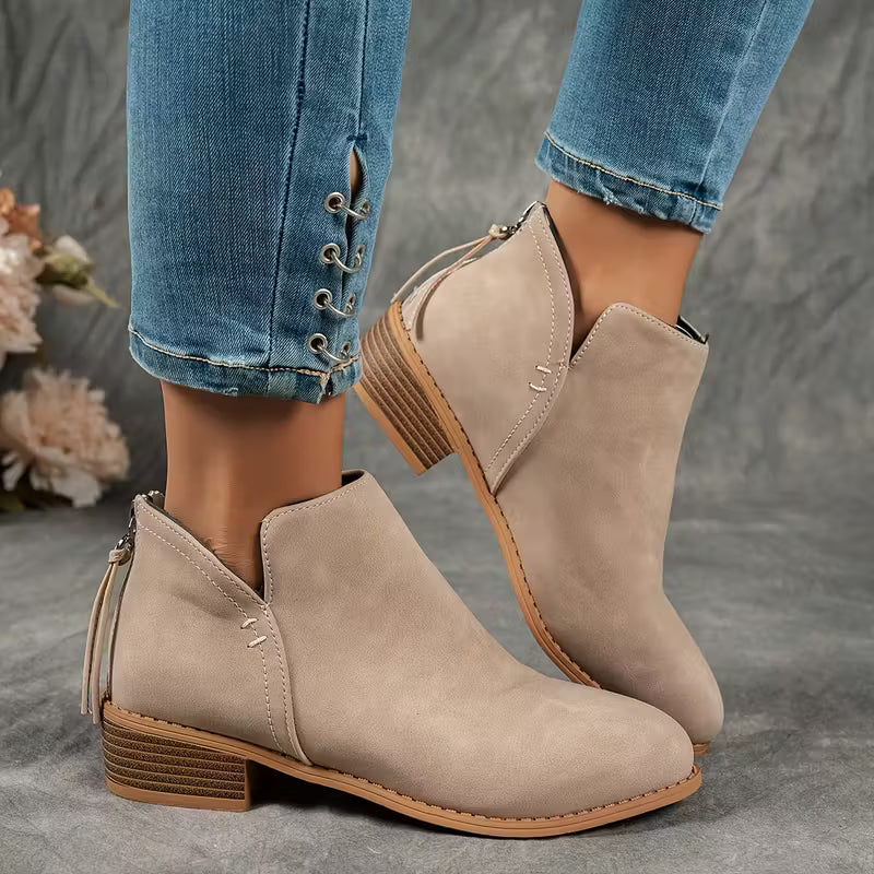 Botas de Tobillo Retro