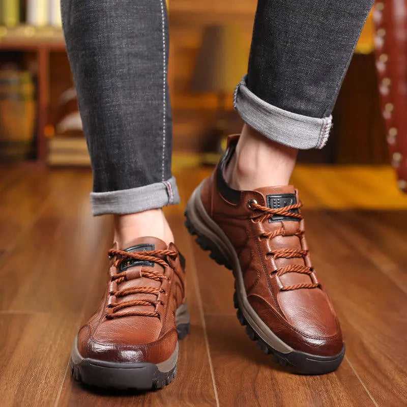 Zapatos de Cuero de Hombre
