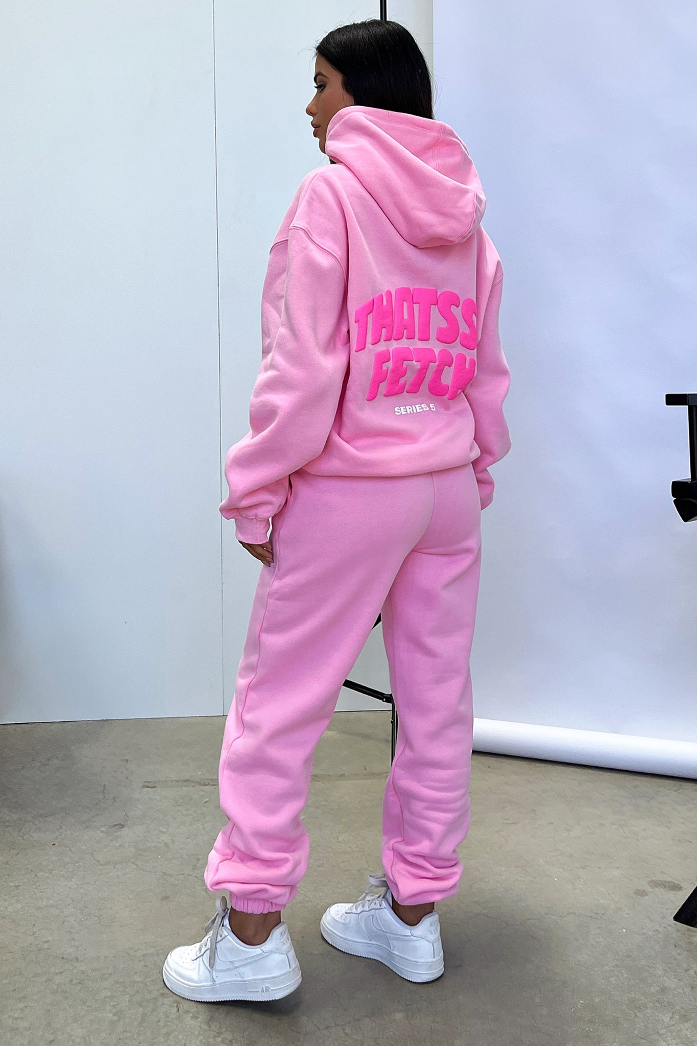 Sudadera con capucha Rosa