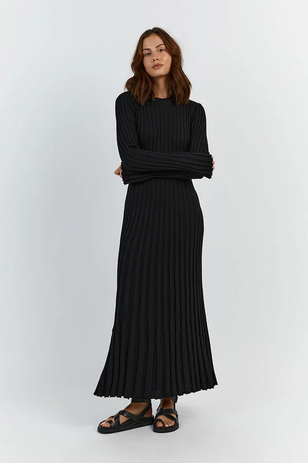 Vestido midi de punto  Luisa