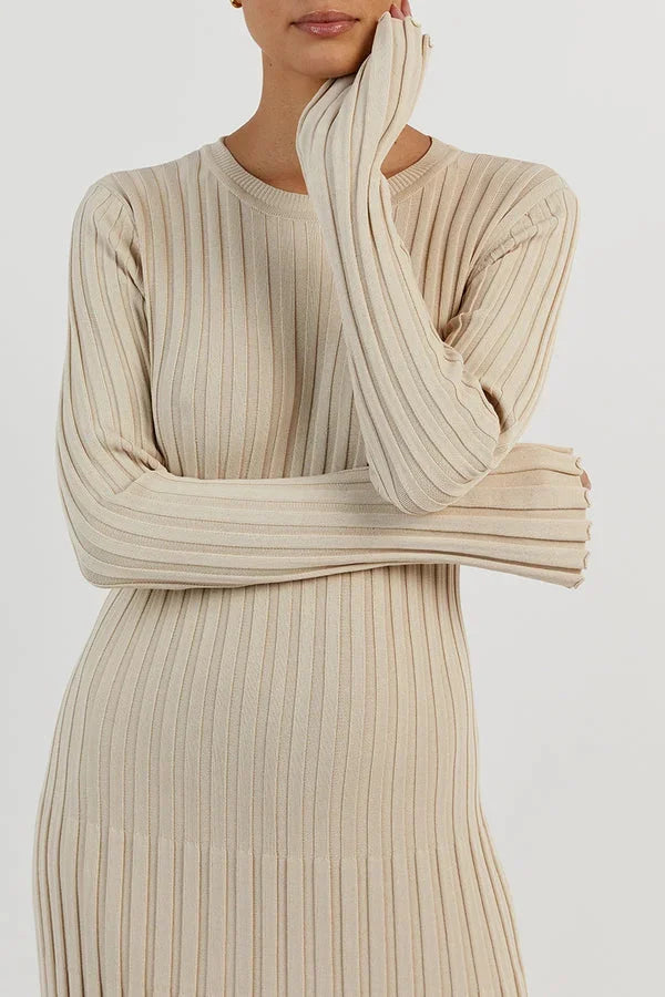 Vestido midi de punto  Luisa
