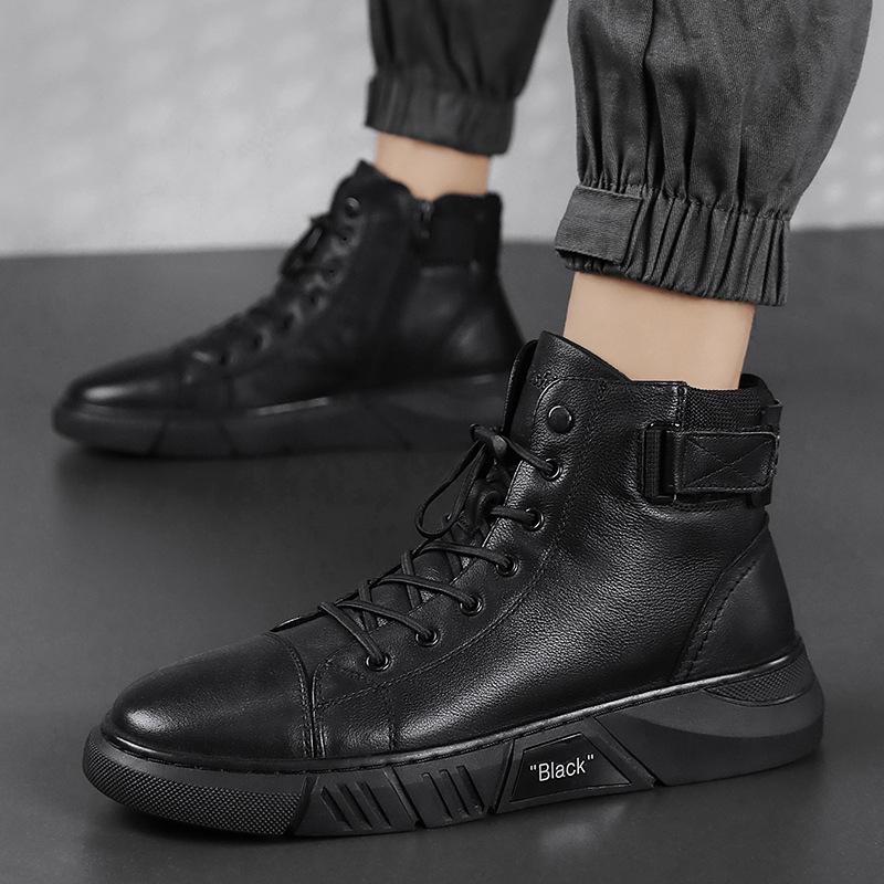 Botas Martin de cuero italianas