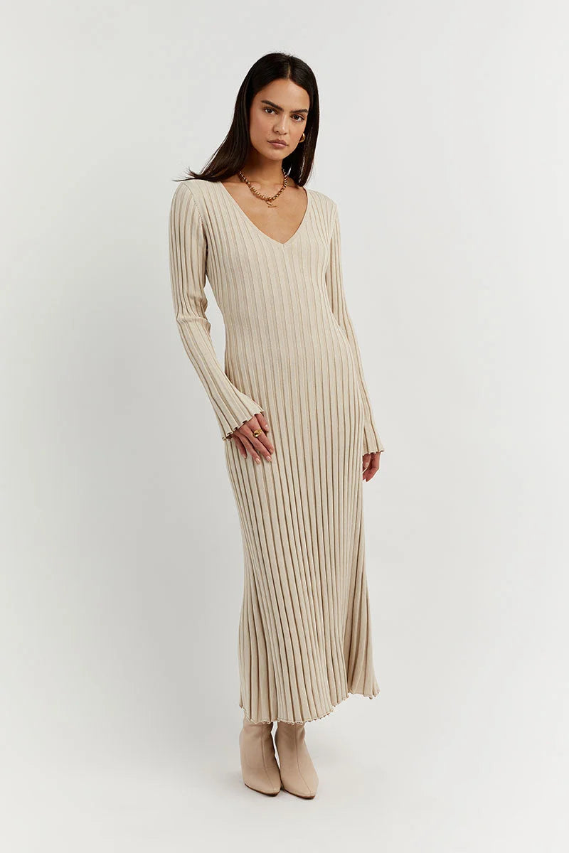 Vestido midi de punto  Luisa