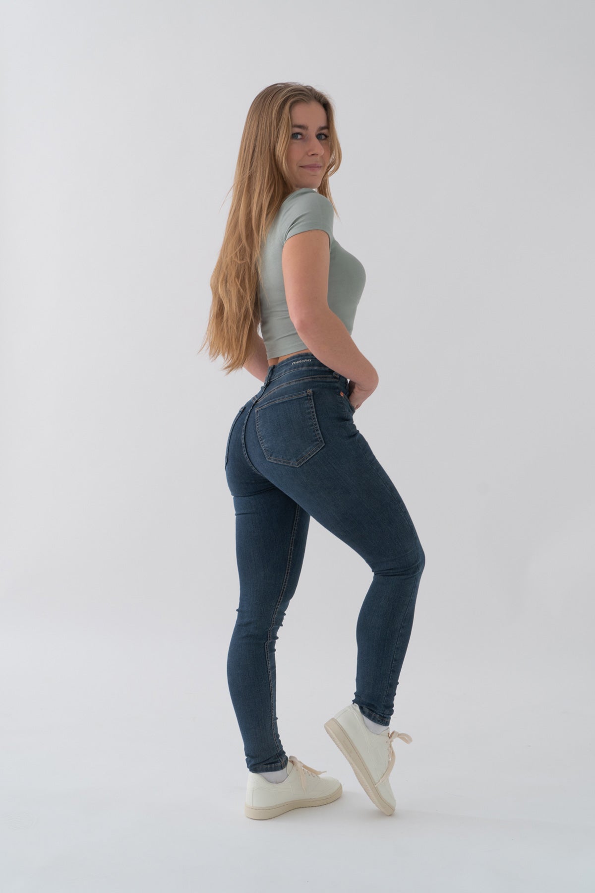Pantalón de Tiro Alto Bom