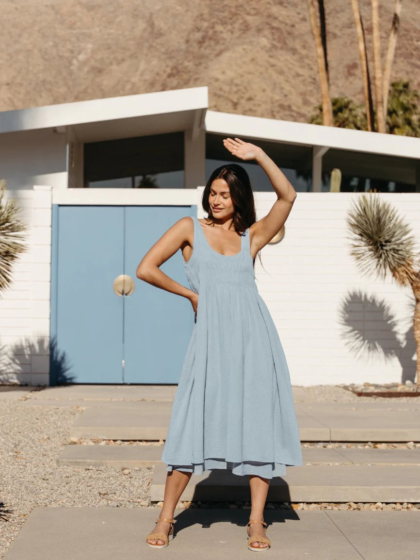 Vestido midi Coco
