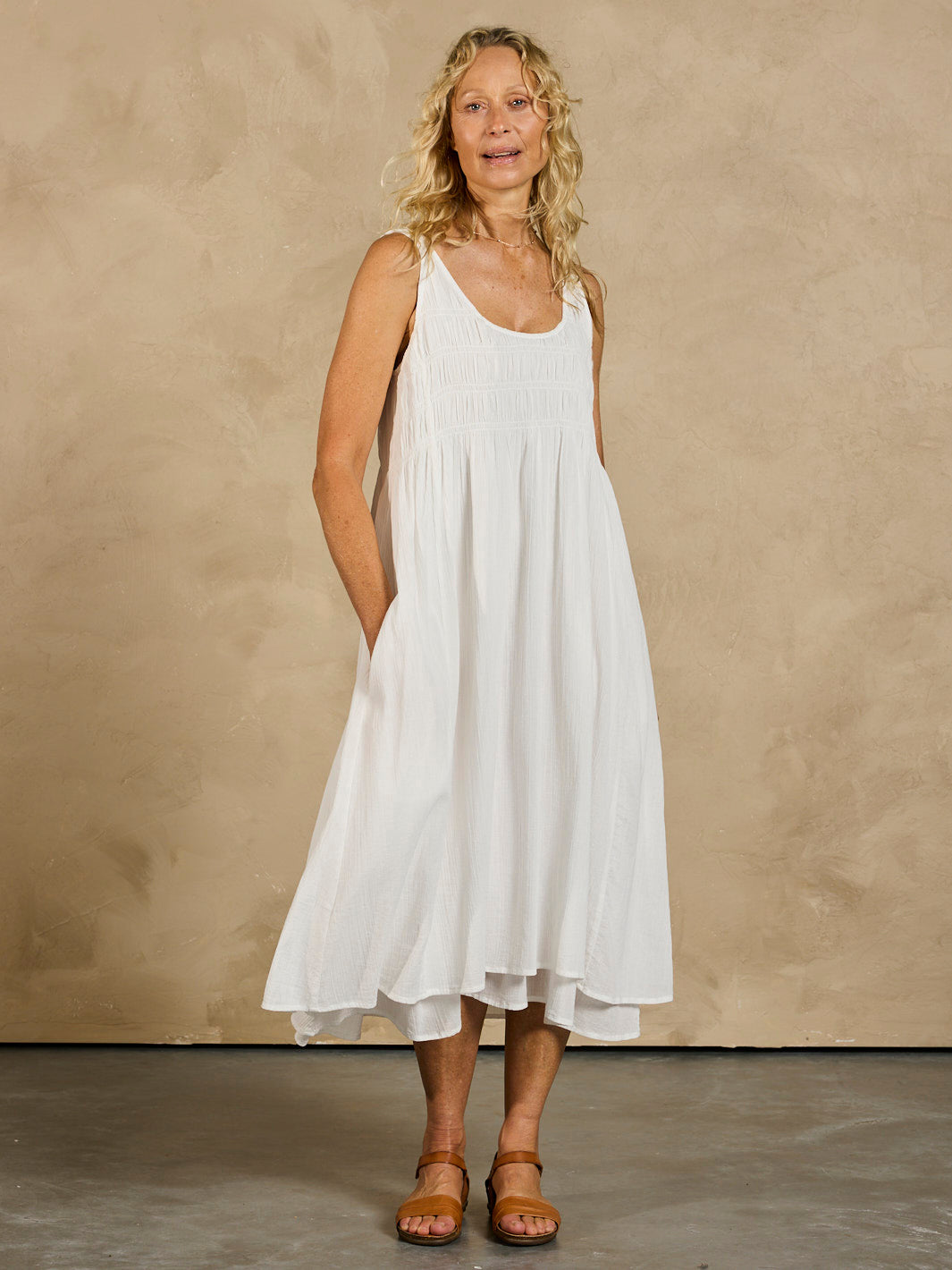 Vestido midi Coco
