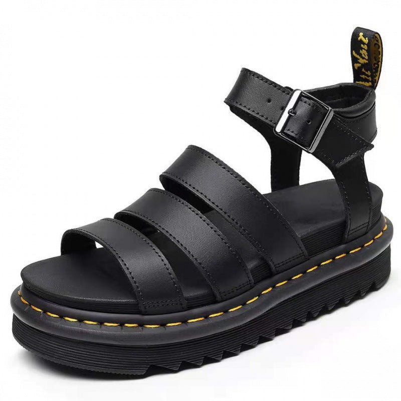 Sandalias de sula gruesa