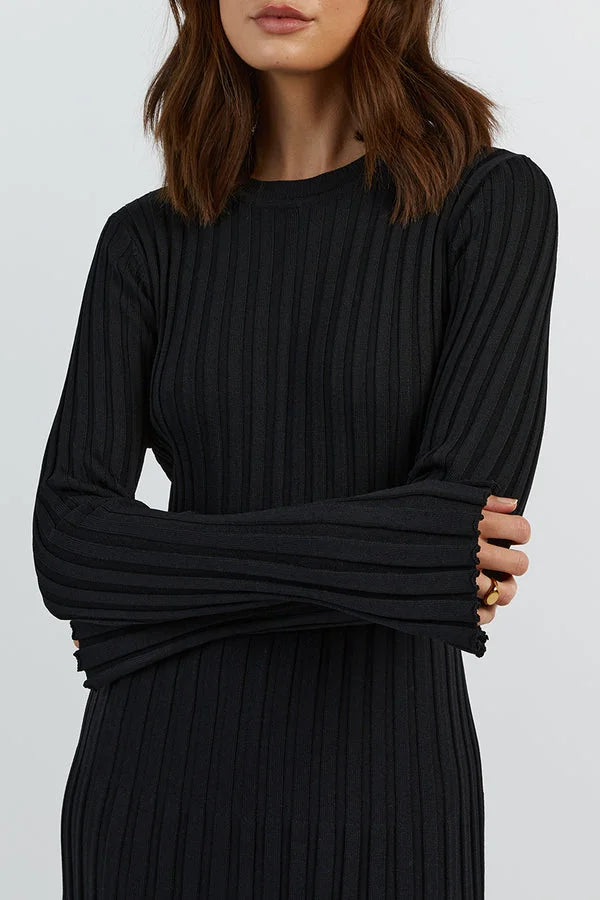 Vestido midi de punto  Luisa