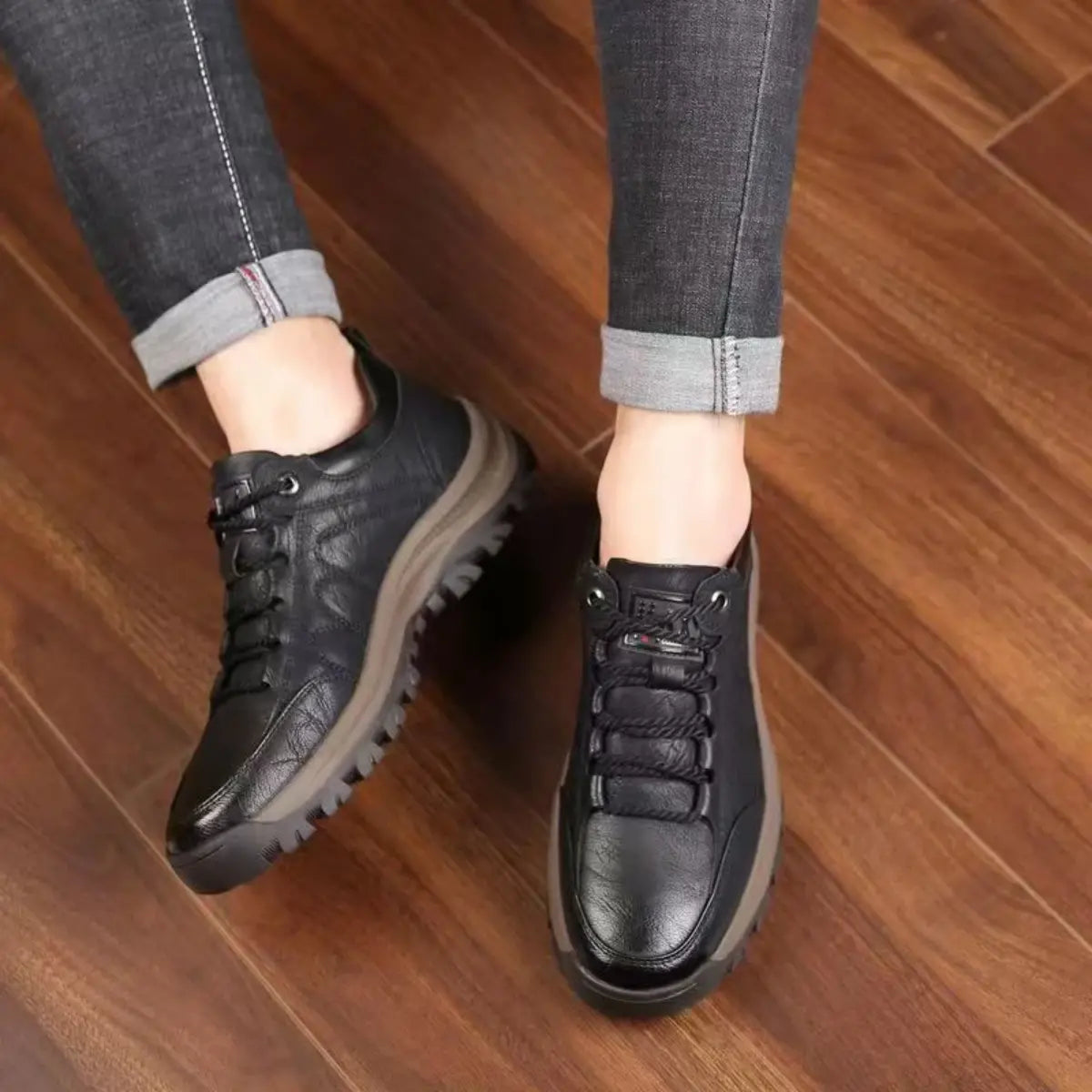 Zapatos de Cuero de Hombre