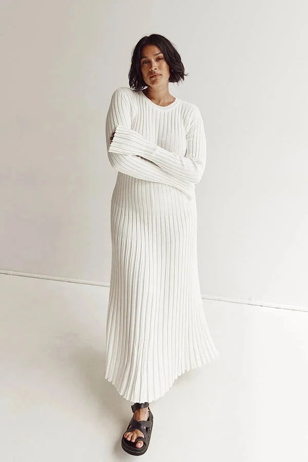 Vestido midi de punto  Luisa