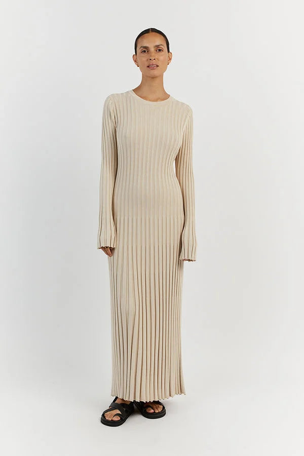 Vestido midi de punto  Luisa