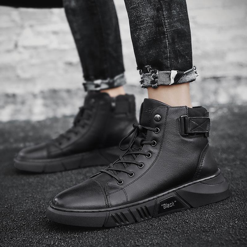 Botas Martin de cuero italianas