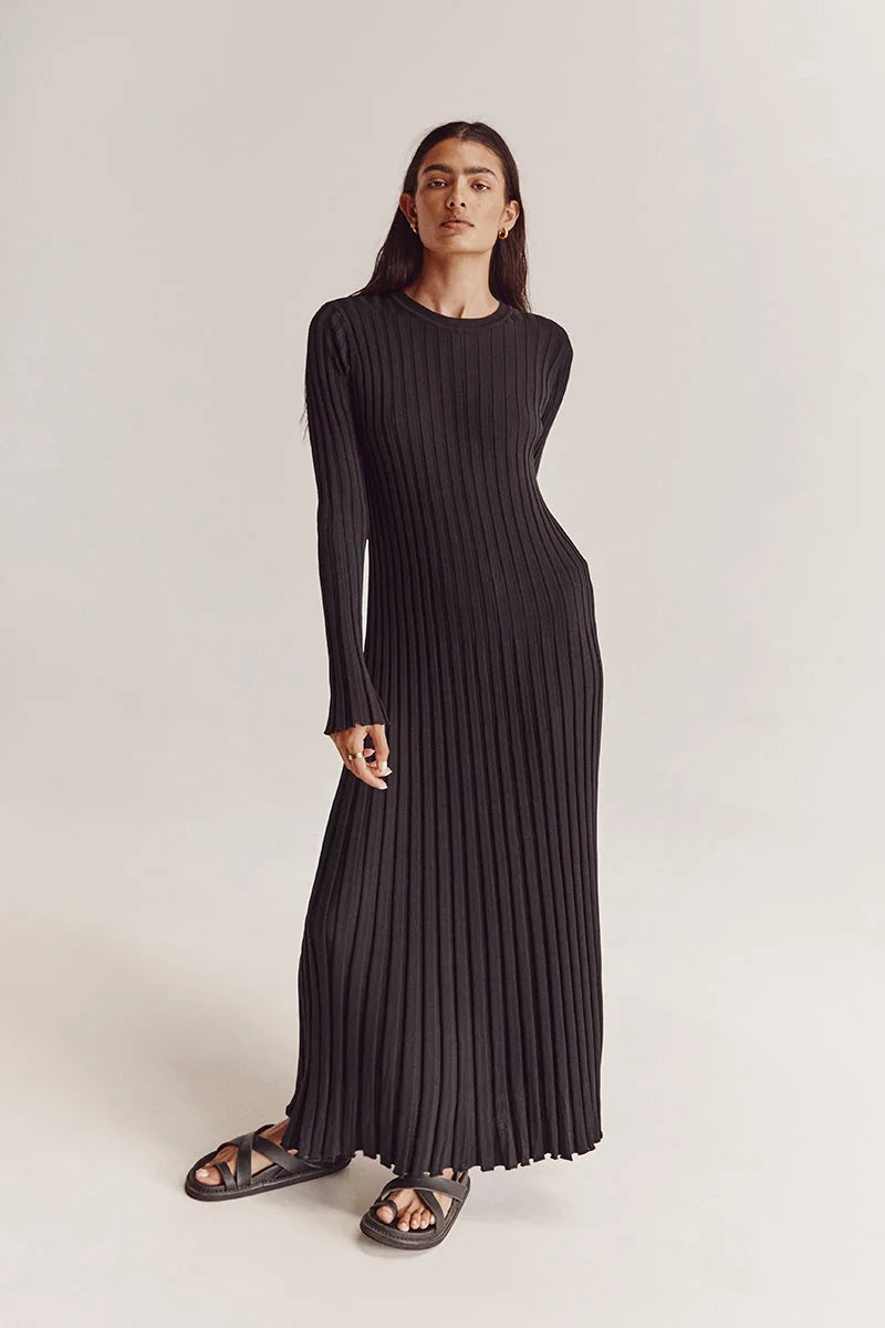Vestido midi de punto  Luisa
